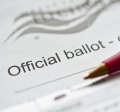 Image of an official ballot