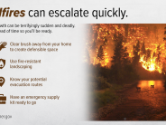 Wildfires escalate quickly