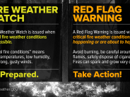 Fire Watch vs Red Flag Warning