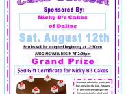 Best Chocolate Cake Contest