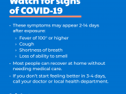 Smart+Strong: Watch for signs of COVID-19