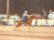 Another Mounted Posse member with fast riding skills