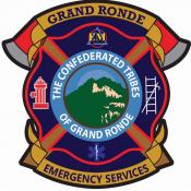 Confederated Tribes of Grand Ronde Department of Emergency Services logo