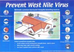 Prevent West Nile Virus poster