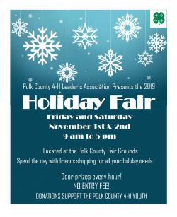 Holiday Fair Flyer