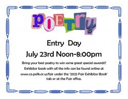 Poetry Entry Day