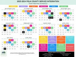 Service Integration Meeting Schedule
