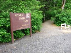 Ritner Creek Park Entrance Sign