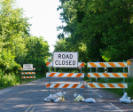 Image of road closure